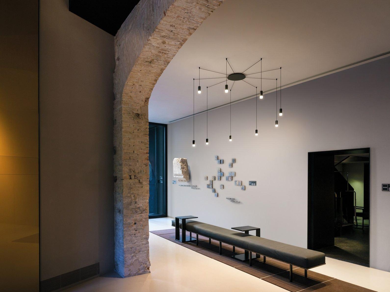 LED pendant lamp | Wireflow Free-form by Vibia