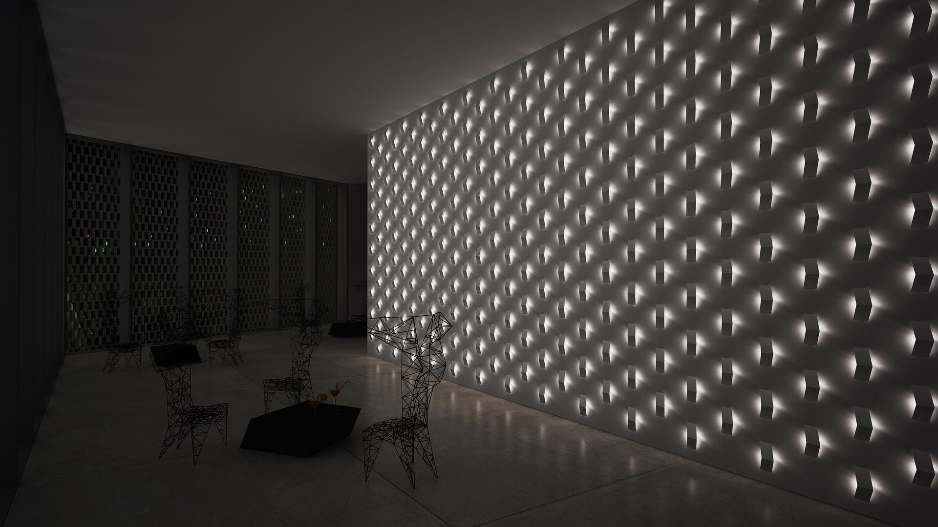 LED aluminium wall light | Fold Surface by Vibia