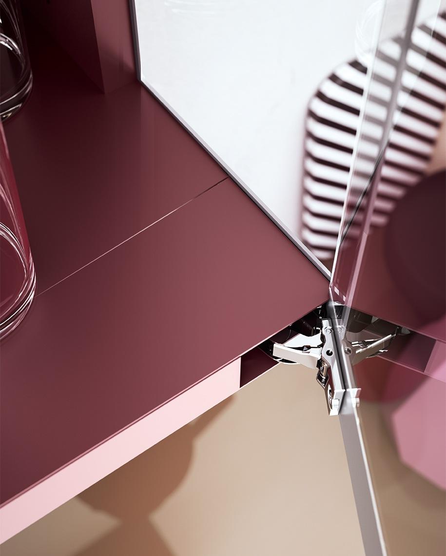 Modular lacquered storage wall | Day Collection by ALF Dafre