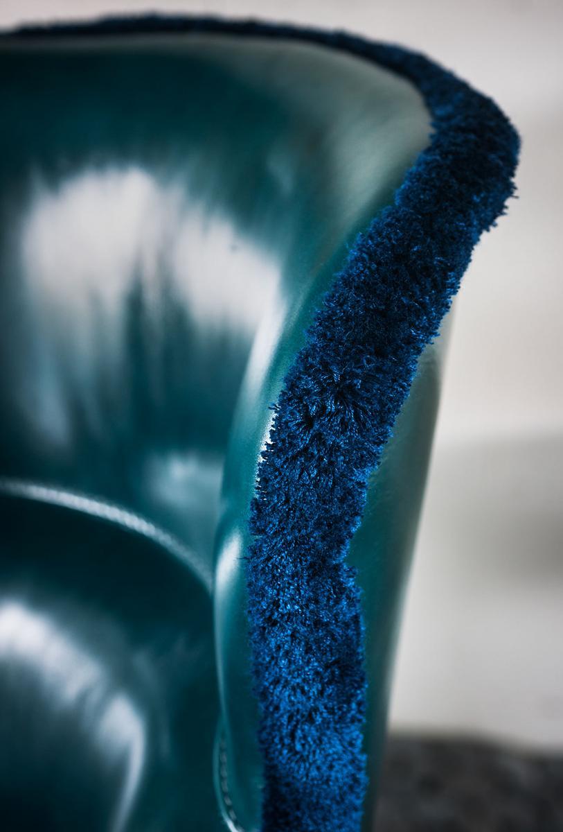 Leather armchair | Sellerina by Baxter