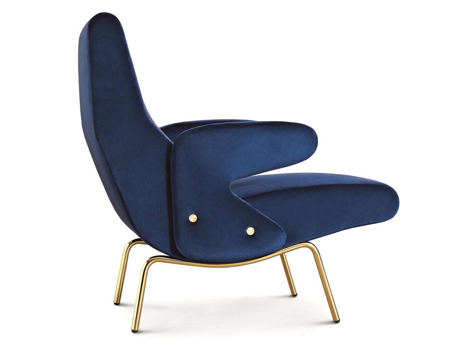 Fabric armchair | Delfino by Arflex