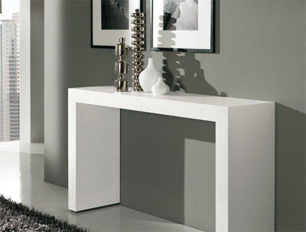 Rectangular wooden console table | Bridge by Riflessi