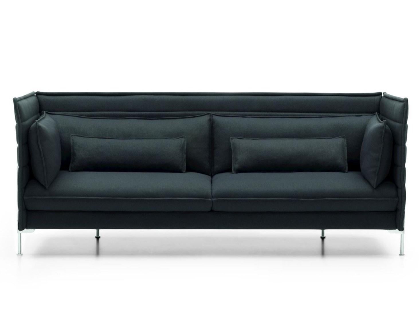 3 seater fabric sofa | Alcove by Vitra