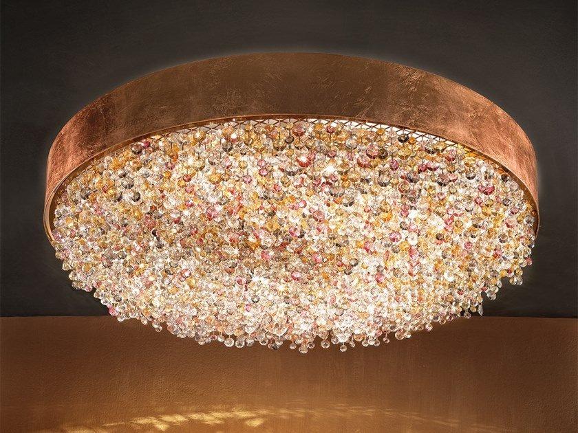 LED painted metal ceiling lamp | Olá Pl6 60 by Masiero