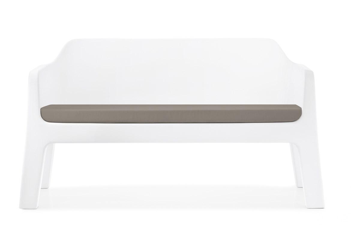Polyethylene garden sofa | Plus 636 by Pedrali