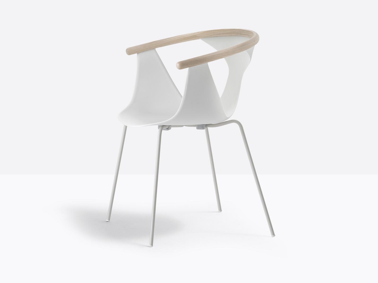 Polypropylene chair with armrests | Fox 3726 by Pedrali