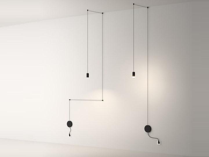 LED pendant lamp | Wireflow Free-form by Vibia