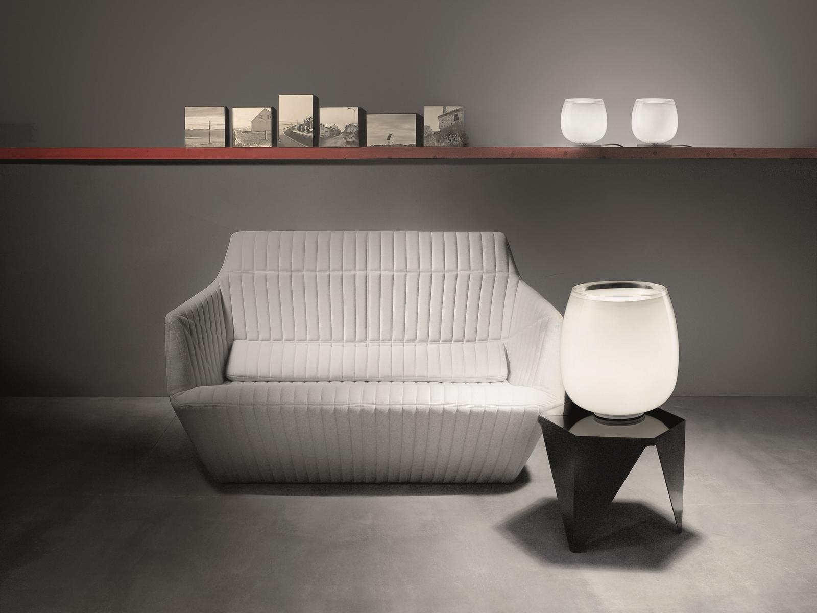 Direct light blown glass table lamp | Implode Lt by Vistosi