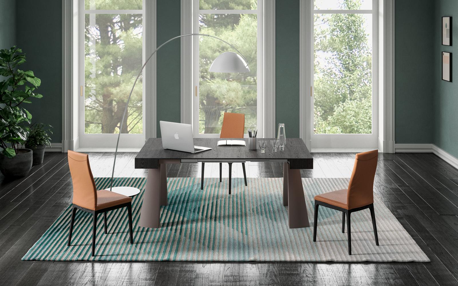 Upholstered velvet chair | Blues by Ozzio Italia