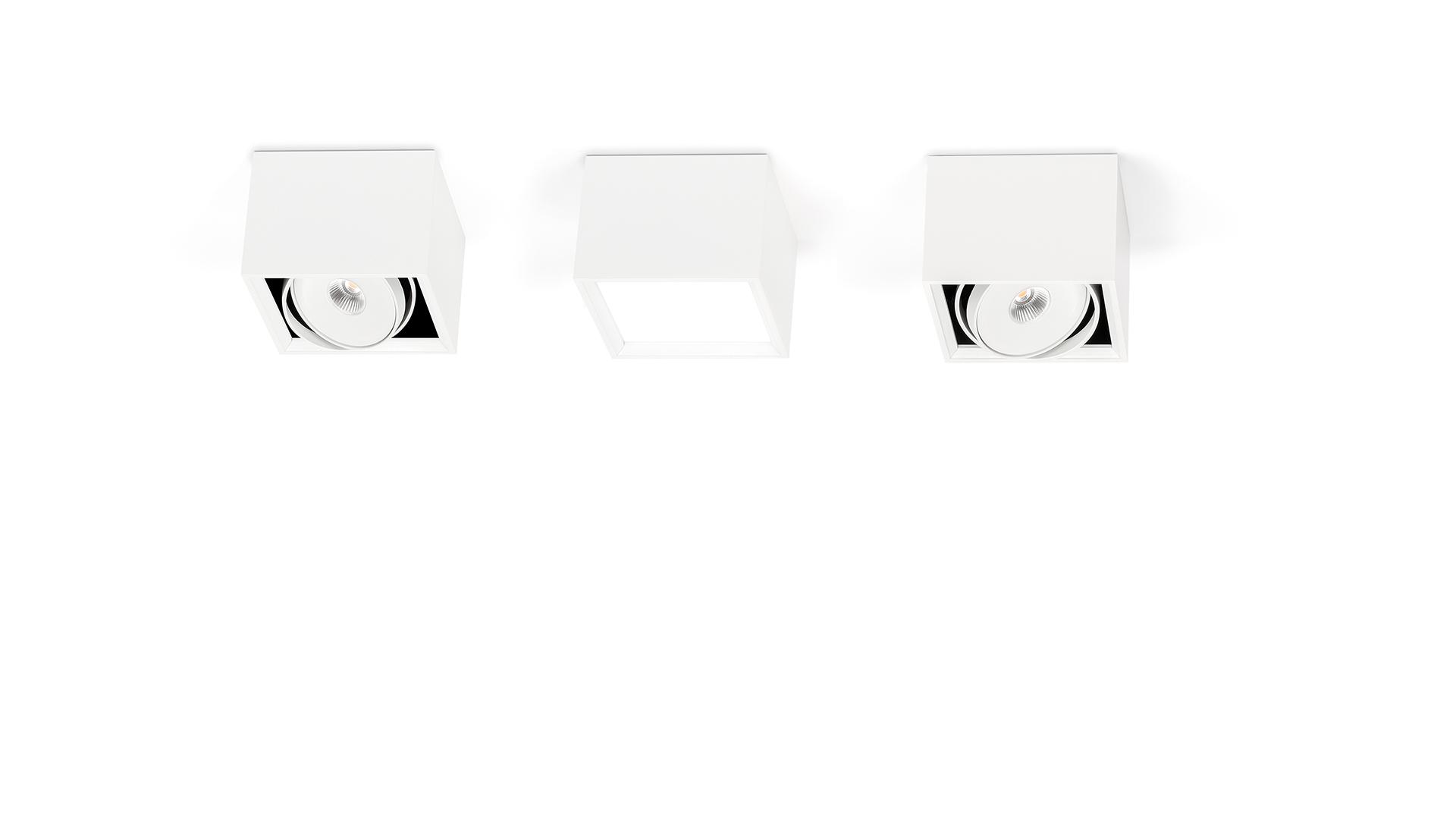LED aluminium ceiling lamp | Block by Arkoslight