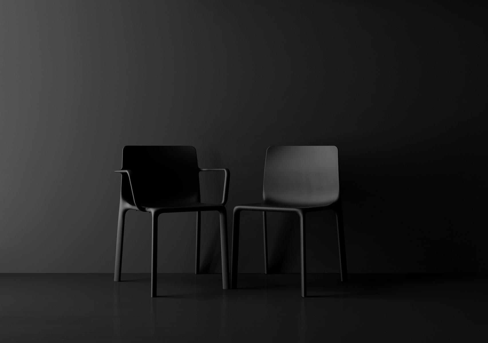 Garden chair with armrests | Kes by Vondom