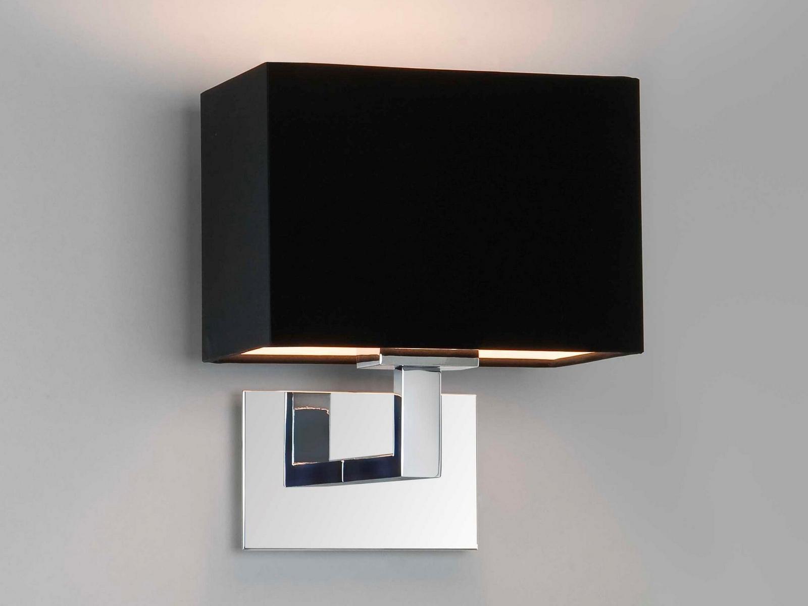 Wall lamp in steel and fabric | Connaught by Astro lighting