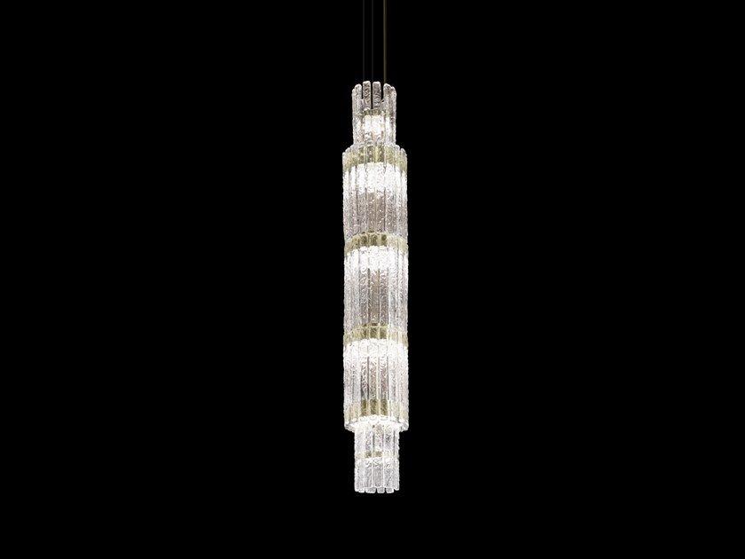 LED glass pendant lamp | Vegas S Vrt180 by Masiero