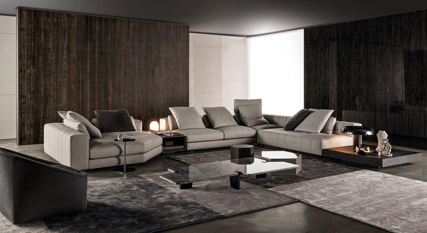 Sofa | Freeman Seating System by Minotti