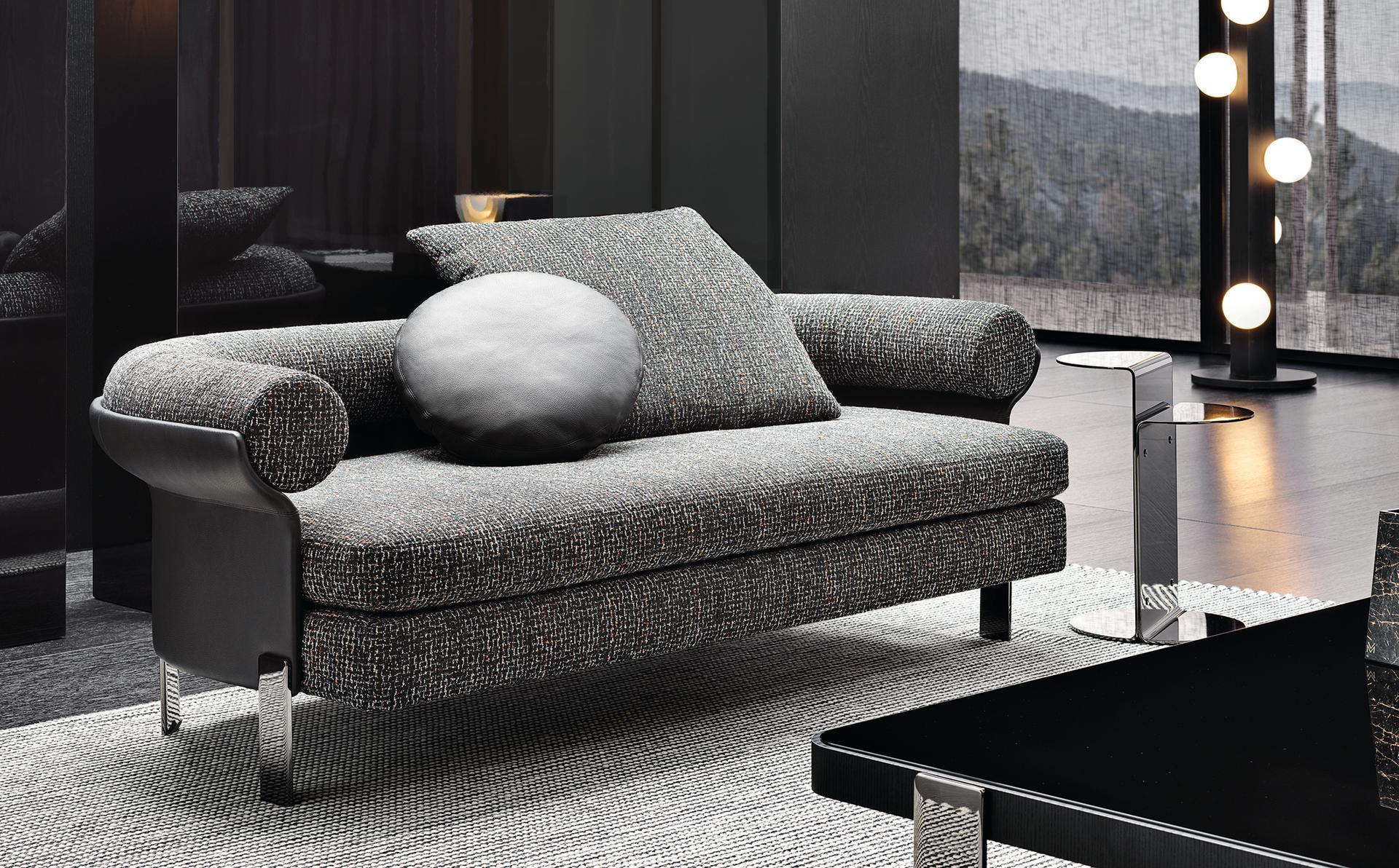 3 seater fabric sofa | Mattia by Minotti
