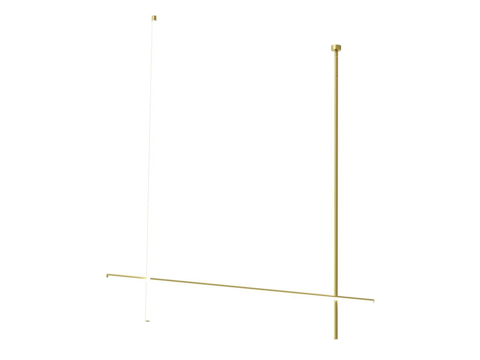 LED extruded aluminium ceiling lamp | Coordinates C2 by Flos