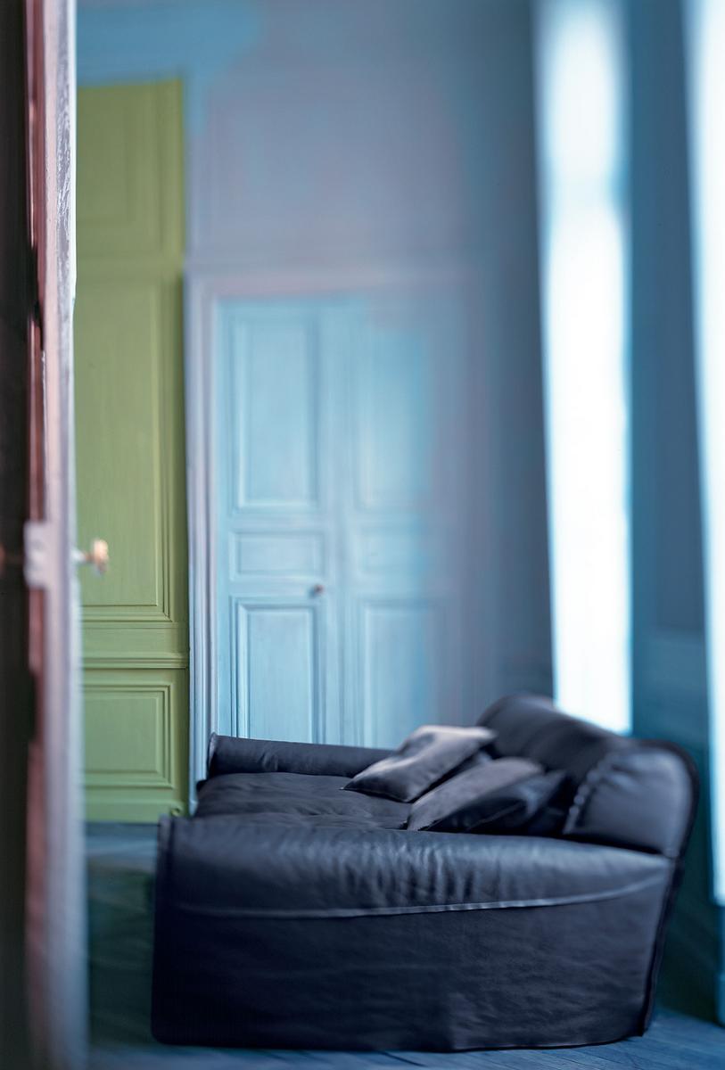 Leather sofa |  by Baxter