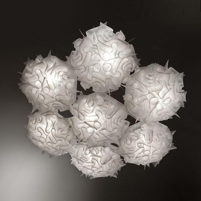 Opalflex® pendant lamp | Veli 7 by Slamp