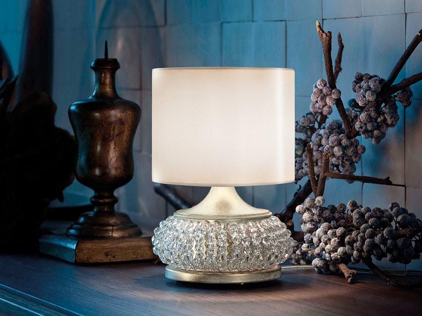 Metal table lamp with crystals | Galà Tl1p22 by Masiero
