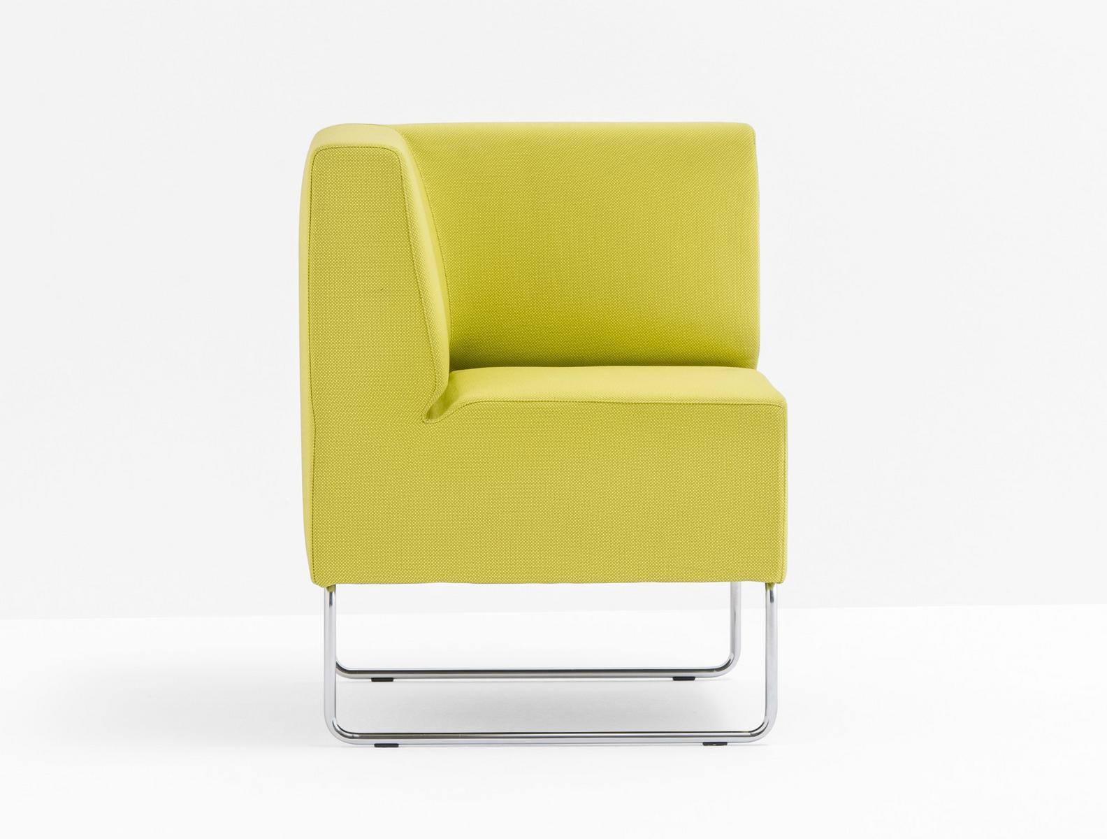 Upholstered modular armchair | Host 202 by Pedrali