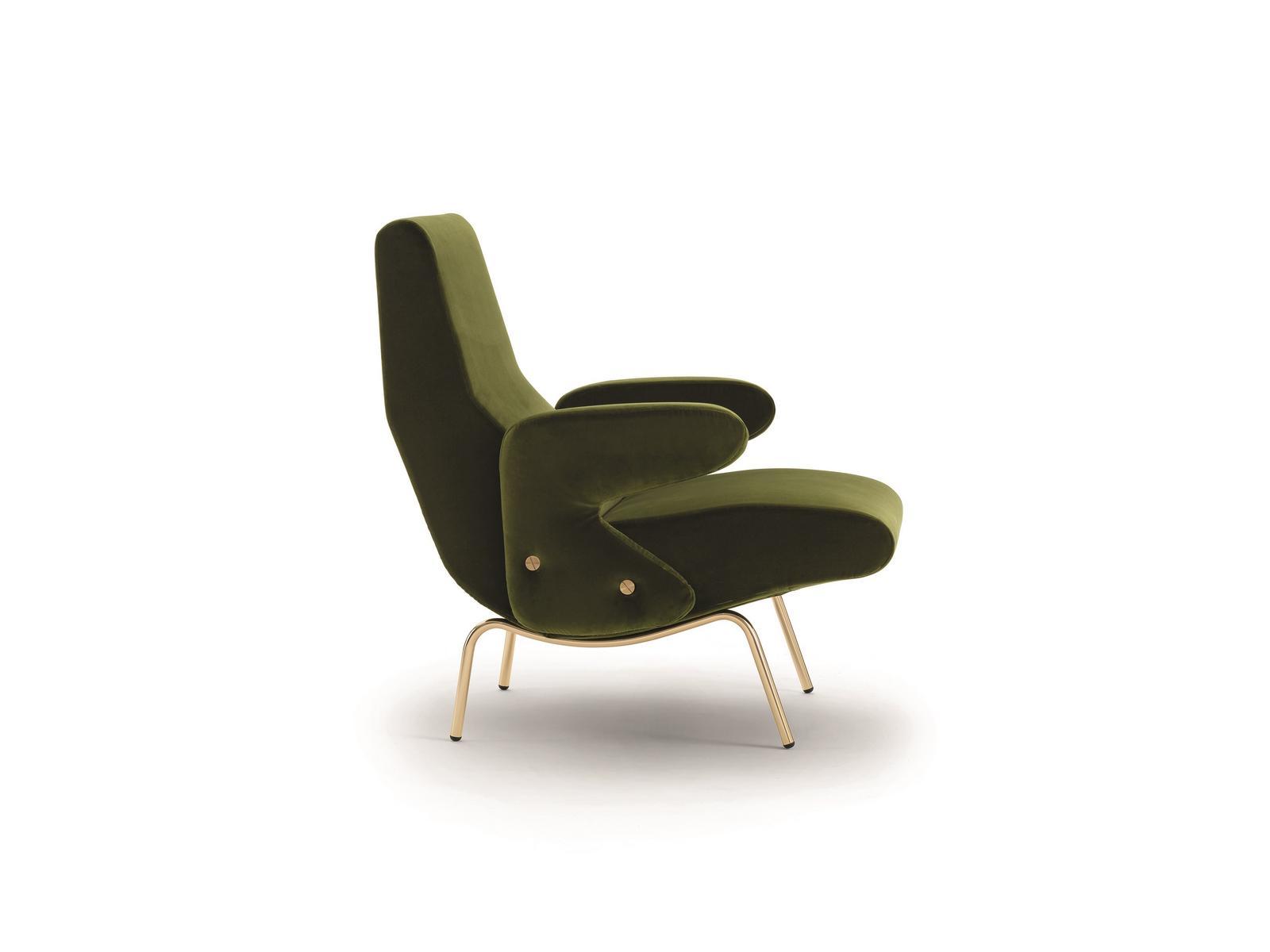 Fabric armchair | Delfino by Arflex