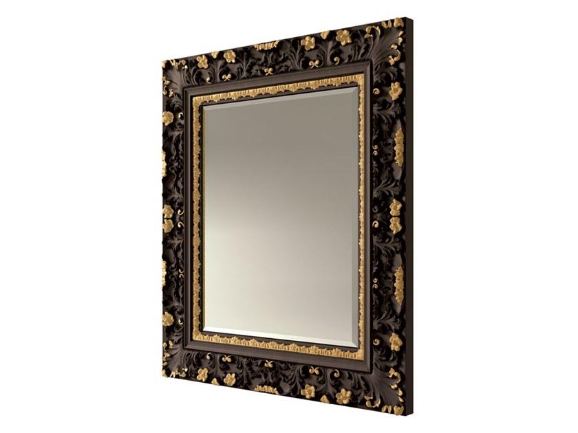 Rectangular framed wall-mounted mirror | 6574 by Carpanese home