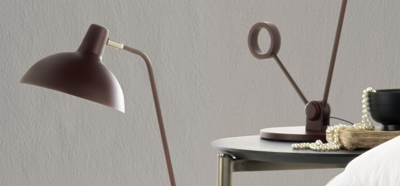 Adjustable metal table lamp | Elsa by Natuzzi Italia