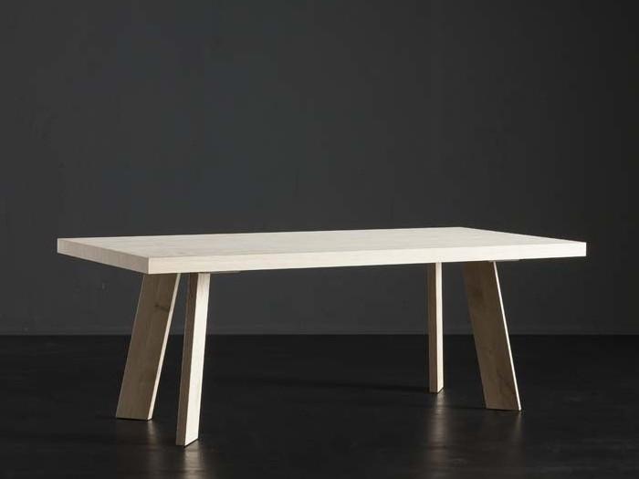 Rectangular wooden dining table | Nizza + Street by Altacorte