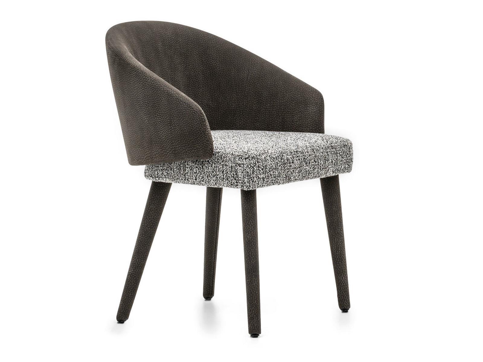 Upholstered chair with armrests | Lawson by Minotti