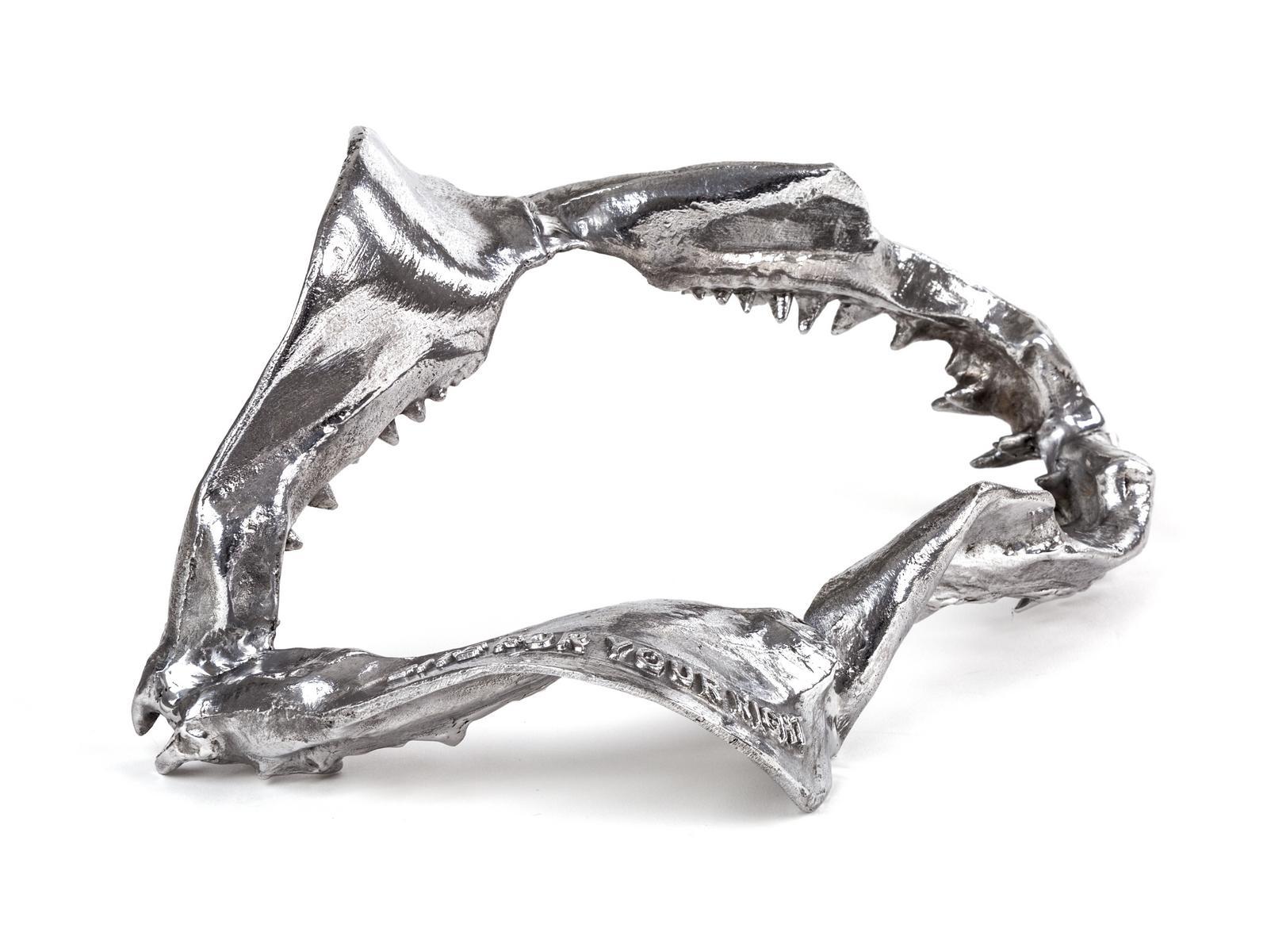 Aluminium decorative object | Shark Jaw by Seletti