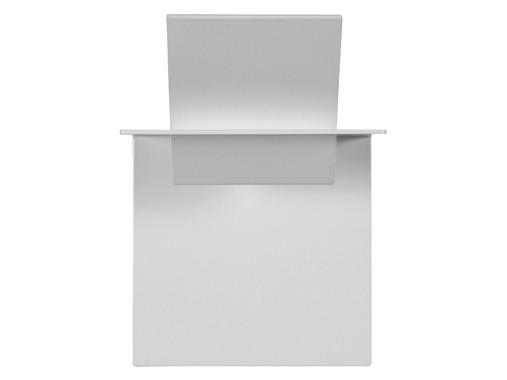 LED indirect light aluminium wall lamp | Lamina by Karman