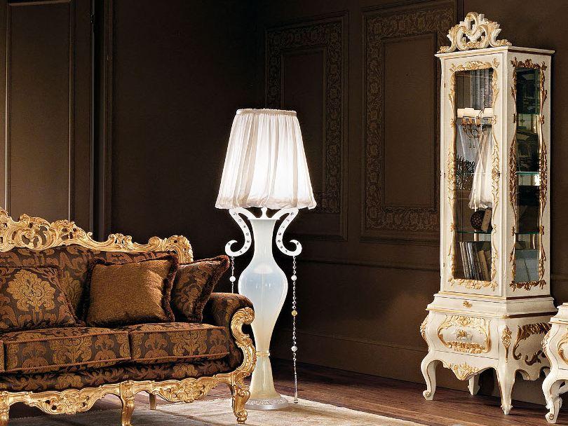 Solid wood display cabinet | 11103 by Modenese Gastone