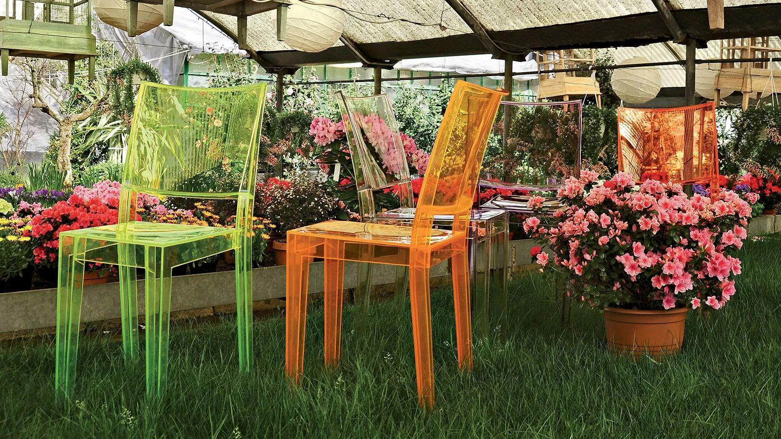 Acrylic chair | La Marie by Kartell