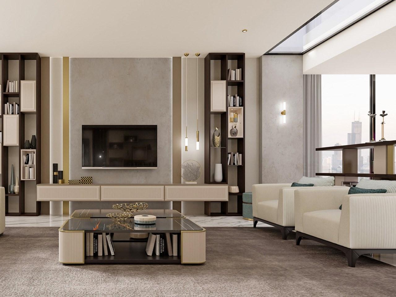 Fabric armchair with armrests | Pr.738 by Stella del Mobile