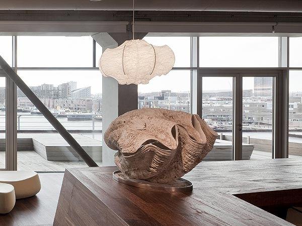 Cocoon resin pendant lamp | Cocoon Viscontea by Flos