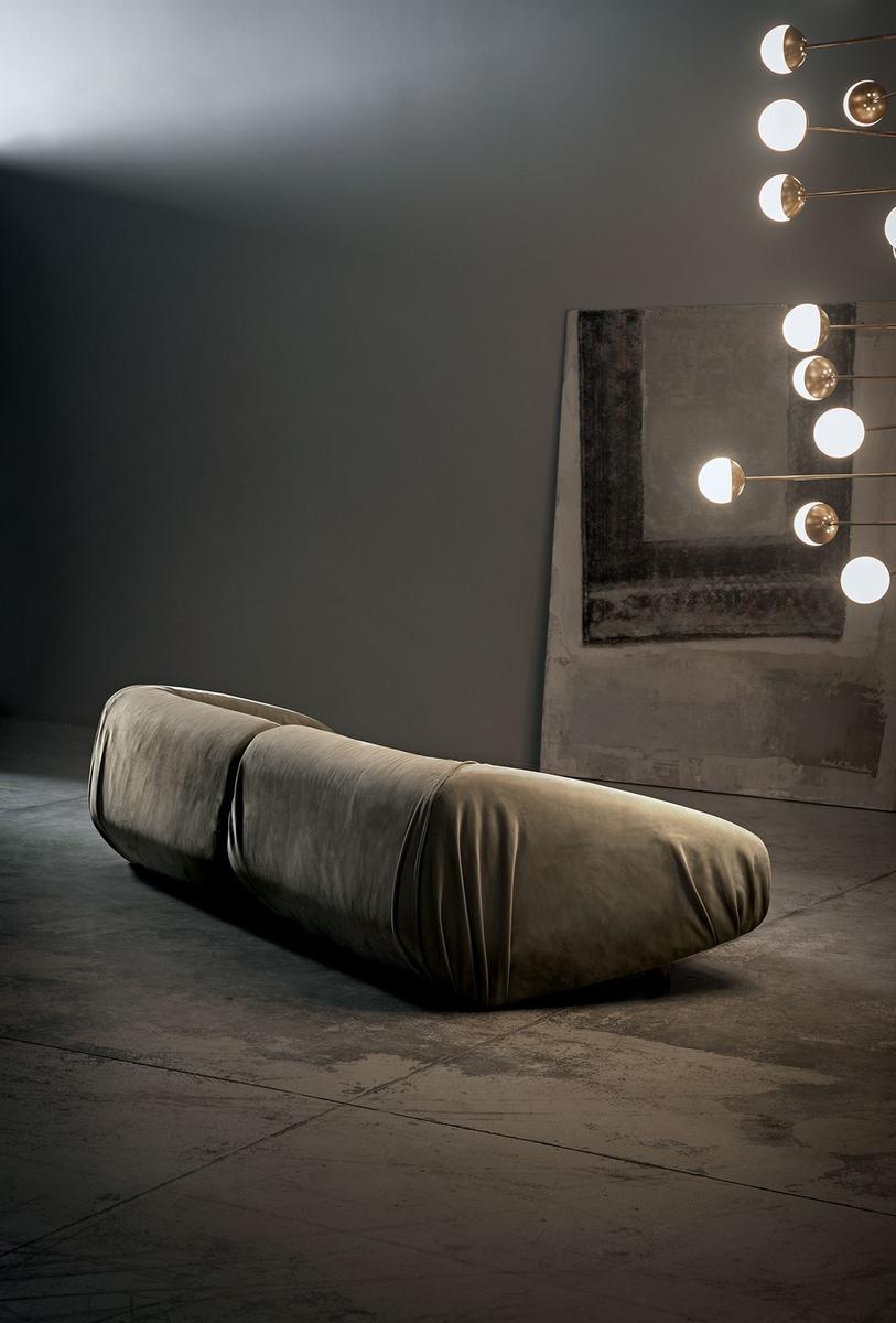 Leather sofa |  by Baxter