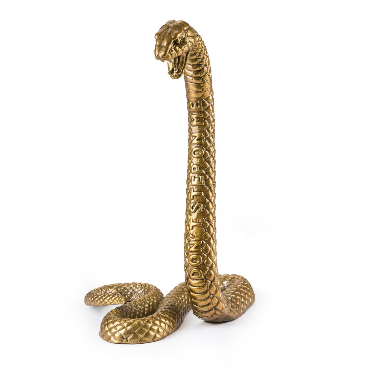 Aluminium decorative object | Snake by Seletti