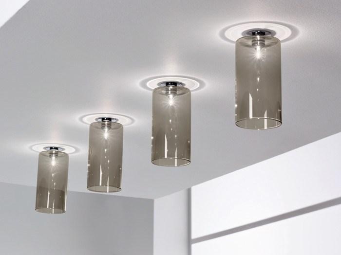 Halogen crystal ceiling lamp | Spillray by Axolight