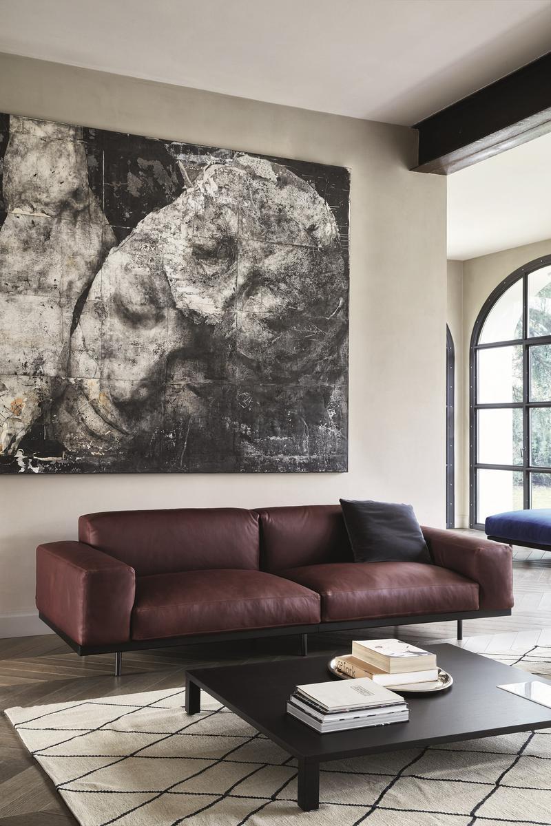 Low rectangular wooden coffee table | Bonsai by Arflex