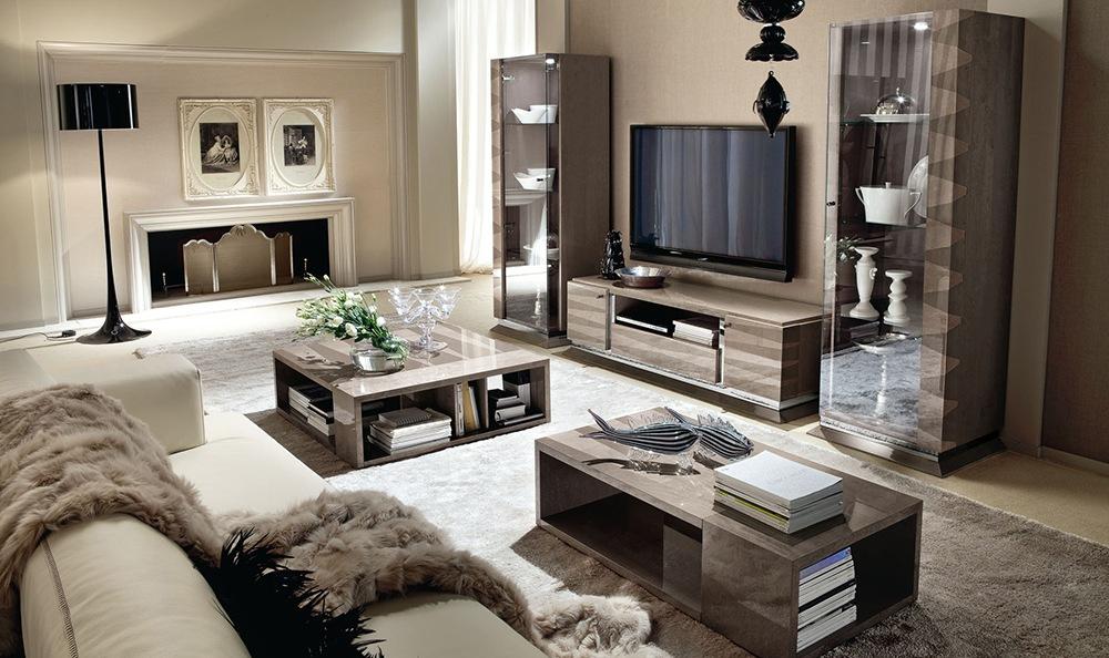 Veneer living room set | Monaco by ALF Italia