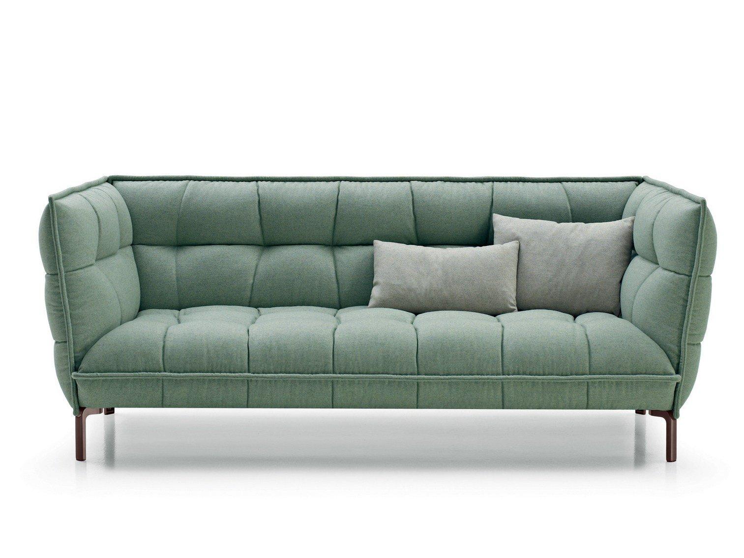 Tufted fabric sofa | Husk by B&B Italia