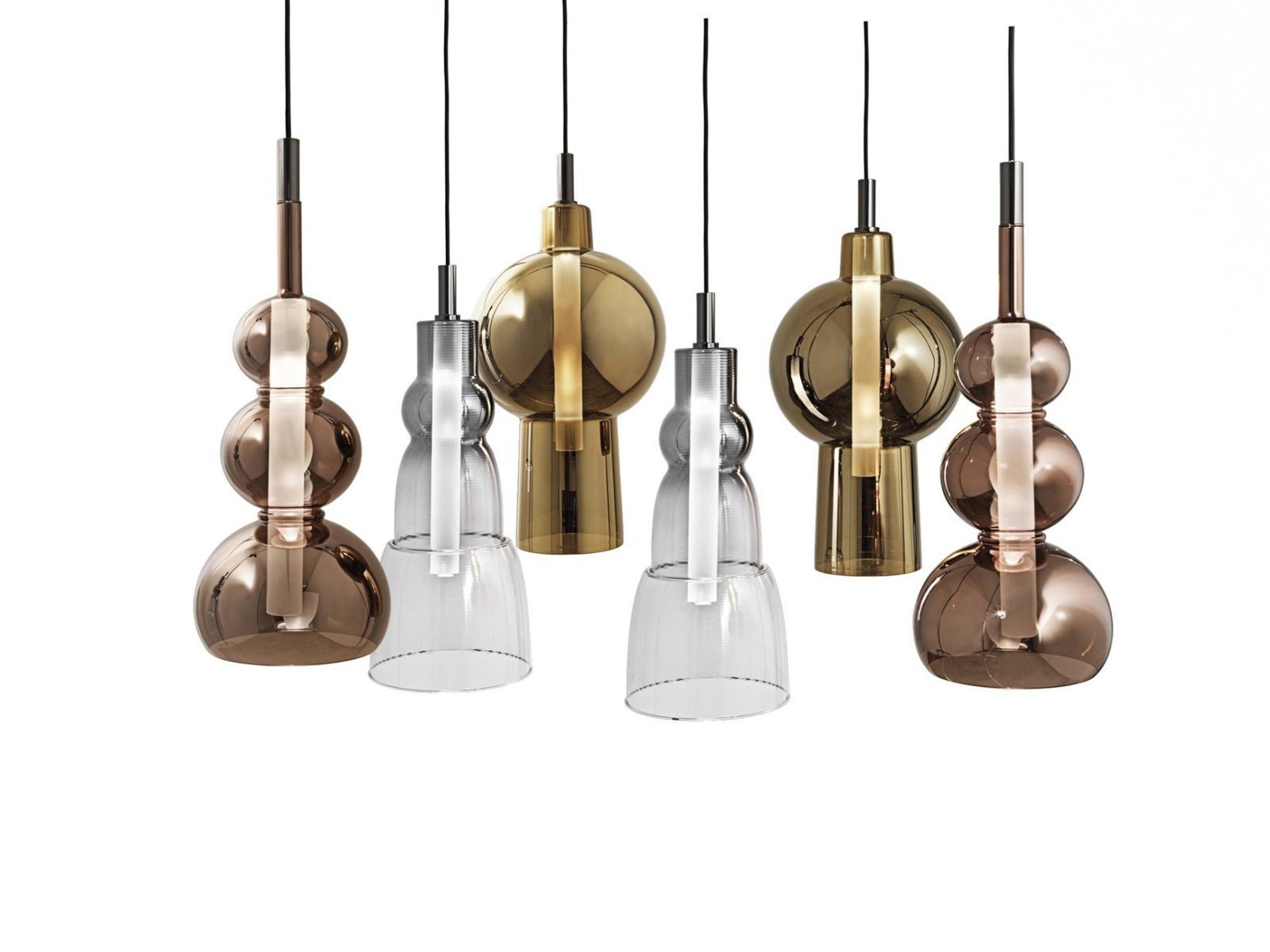 LED direct light glass pendant lamp | Kalgan by Visionnair