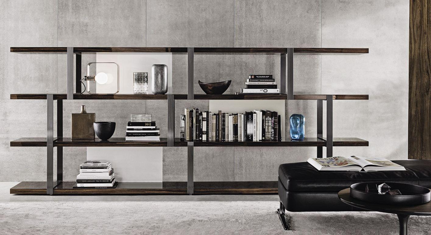 Bookcase | Dalton by Minotti