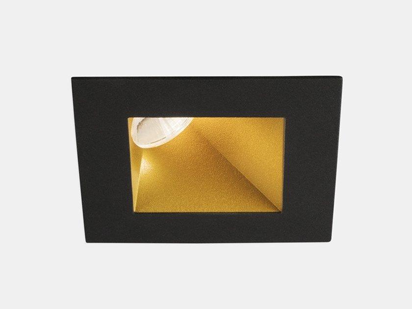LED square recessed aluminium spotlight | Play Deco Ag29 by Leds C4