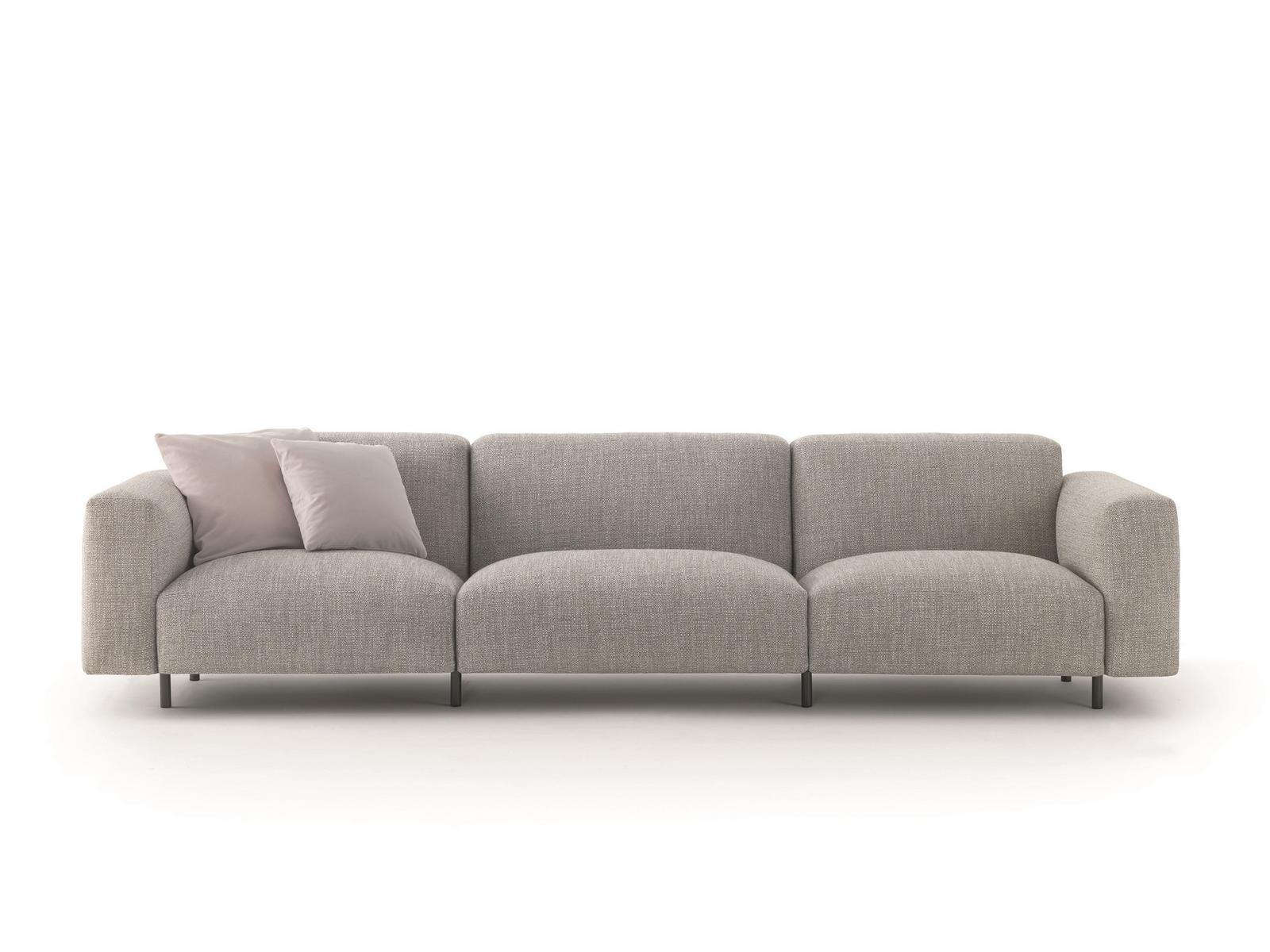 3 seater fabric sofa | Claudine L by Arflex