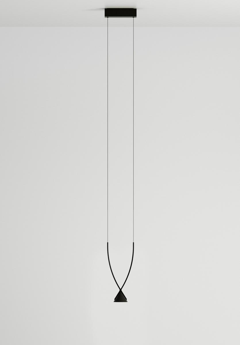 Nylon® recycled glass pendant lamp | Jewel by Axolight