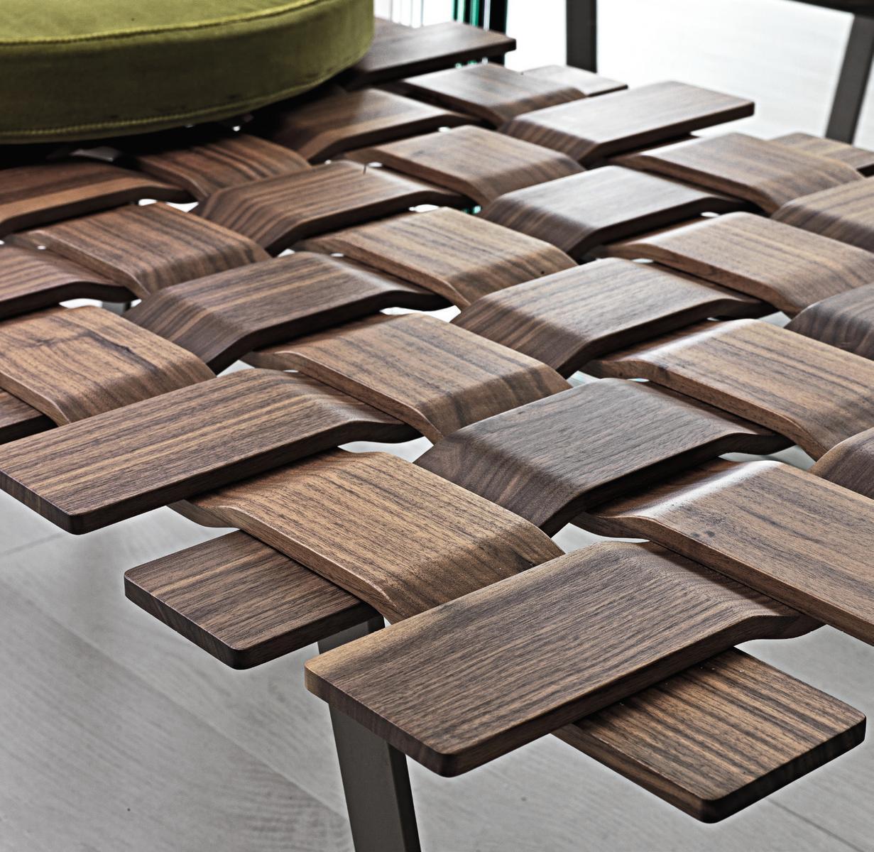 Wooden bench | Belt by Porada