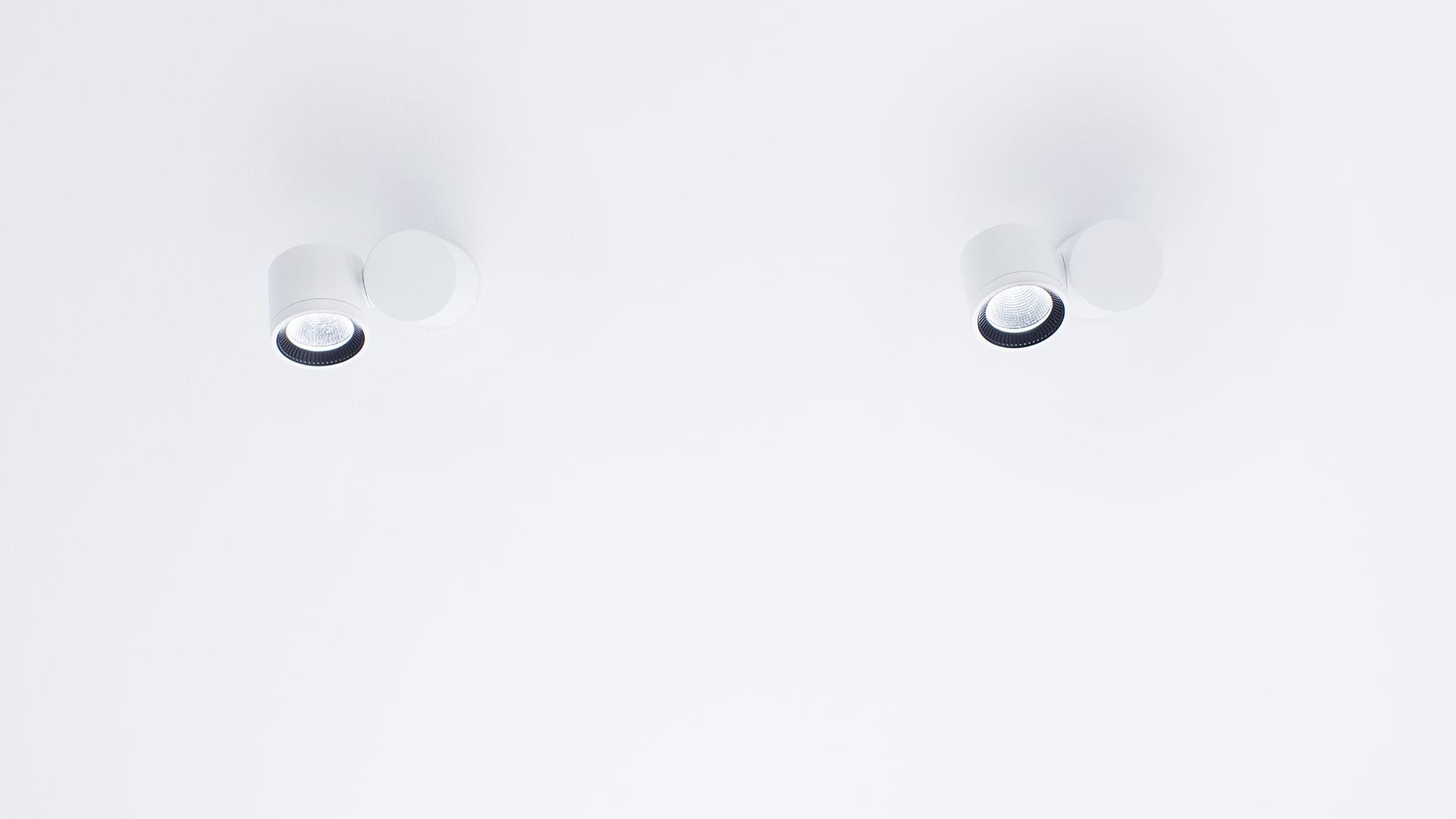 LED round ceiling spotlight | Io Surface by Arkoslight