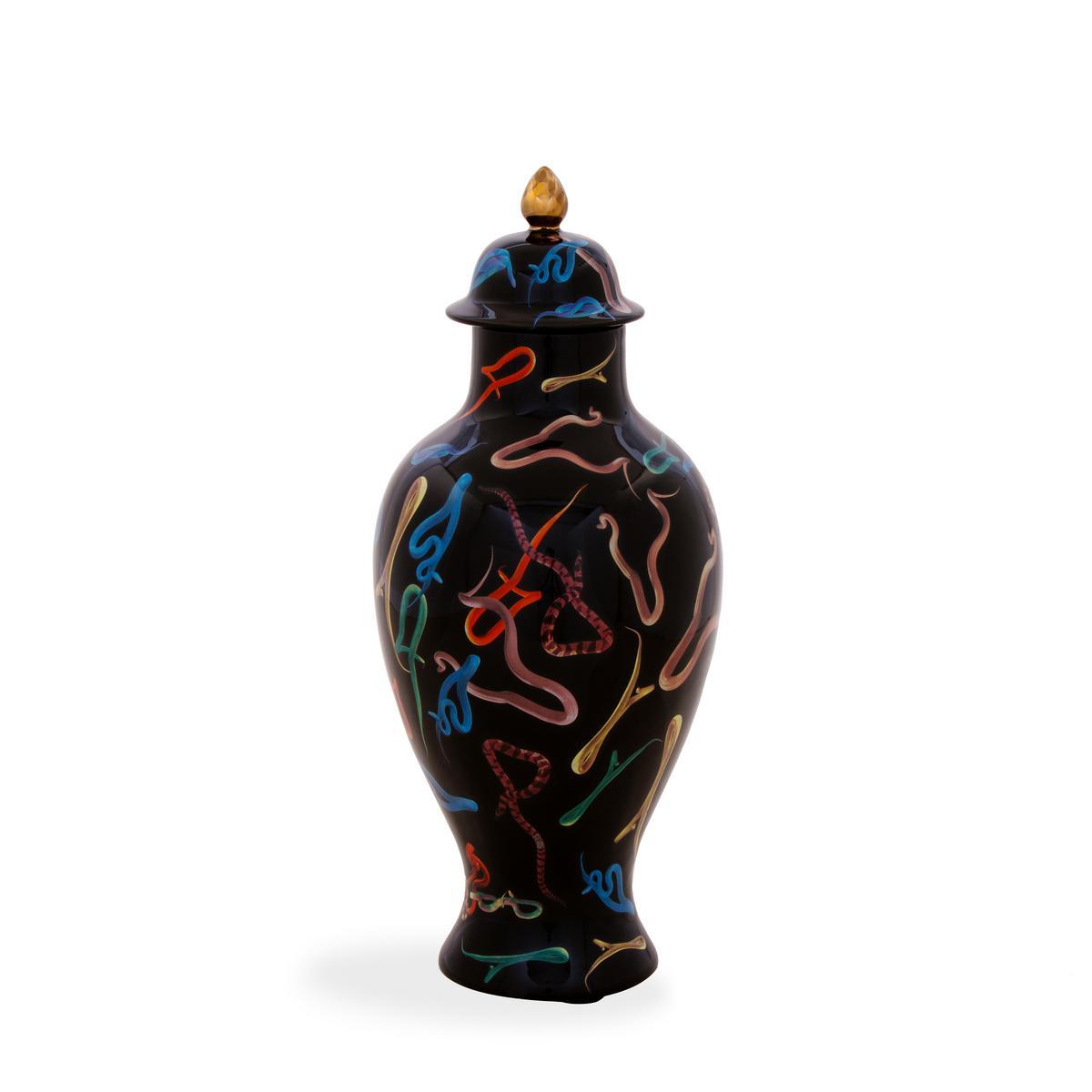 Porcelain vase | Snakes by Seletti