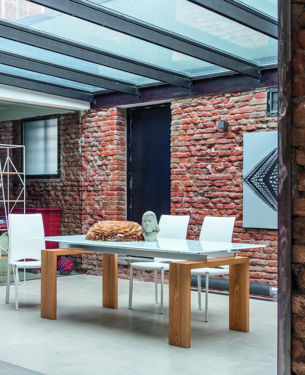 Rectangular table | Brooklyn by Tonin Casa